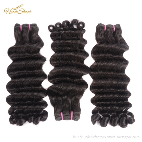 China Supplier Unprocessed Double Drawn Wholesale Peruvian Hair  Curl Virgin Hair